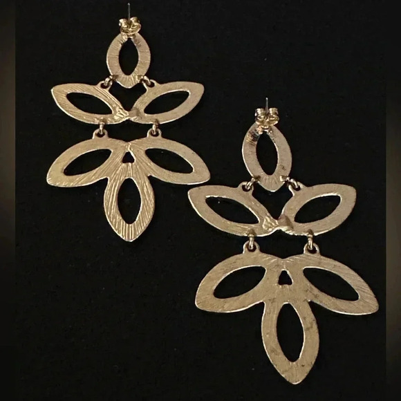 Lotus Bling Earrings - Picture 4 of 4